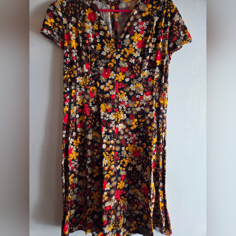 Floral Print Women's Dress
